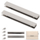 Rectangular Bag Edge Plate with Screws - Set of 2
